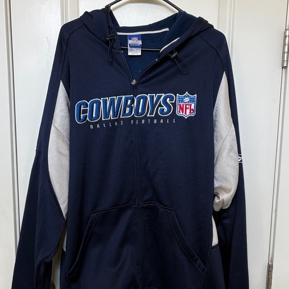NFL Other - NFL Cowboys Navy and Gray Jacket